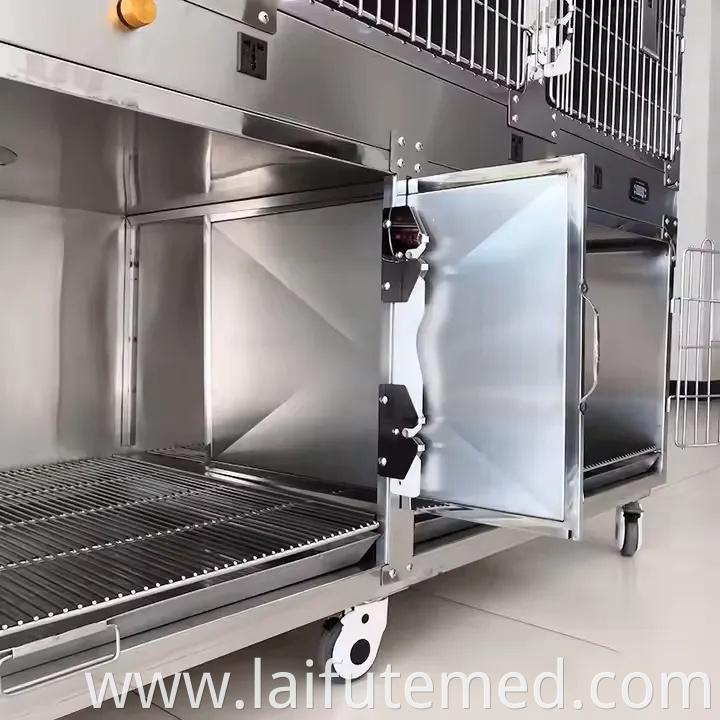 Grand Pet Veterinary Equipment Veterinary Clinic Puppy Incubator Pet ICU Cage